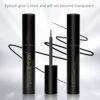 EMEDA Black Lashes Glue Super Strong Hold 24H/Waterproof/Quick Dry False Eyelash Glue Strip Eyelash Adhesive (Black, 5ml)