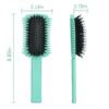 610Mf80xLDL._SL1280_.jpg Curly Hair Brush Defining, Volume Curl Defining Brush for Effortlessly Detangling Shaping and Styling Women's Curls, Reduce Pulling (Green 1PC)