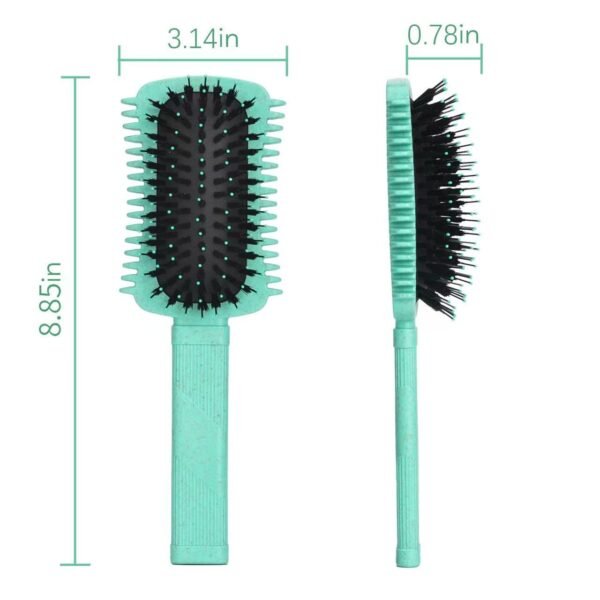 610Mf80xLDL._SL1280_.jpg Curly Hair Brush Defining, Volume Curl Defining Brush for Effortlessly Detangling Shaping and Styling Women's Curls, Reduce Pulling (Green 1PC)