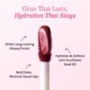 The Creme Shop's Ultra-Moisturizing, 12HR+ Long-Lasting Glossy Lip Stain - lOVE PUNCH