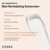 COSRX Vitamin E Vitalizing Face Sunscreen SPF 50, 1.69 fl oz, SPF Moisturizer, Lightweight under Makeup, Travel Essentials, Summer Essentials, Korean Skin Care, Korean Sunscreen for Face