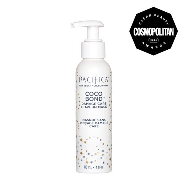 PACIFICA Beauty, Coco Bond Damage Care Leave-In Repair Mask Treatment, Dry & Damaged Hair from Bleach, Color, Chemical Services, Chlorine, & Heat, Coconut, Vegan