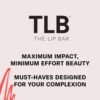 The Lip Bar Vegan Non-Sticky Lip Gloss, with Hydrating Shea Butter for a Lightweight, High Shine Finish, Minimalist - Clear
