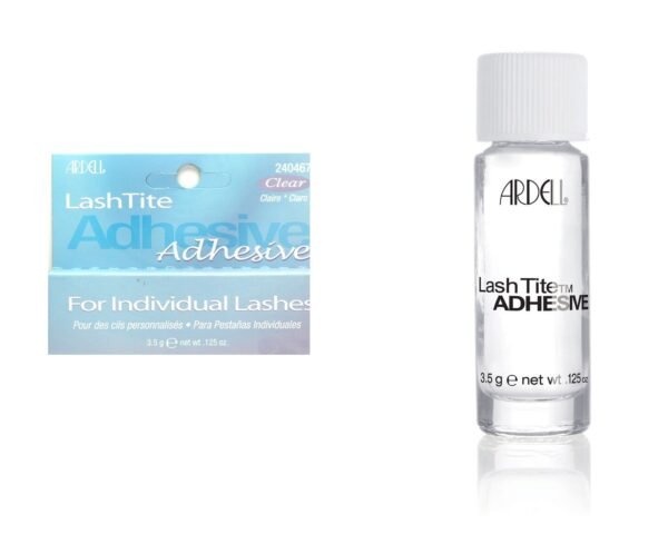 610ihCP5HGL._SL1500_.jpg Ardell Lashtite Glue Adhesive For Individual Lashes (Clear) 3.5G (.125Oz)