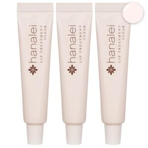 611Zuz8hZHL._SL1500_.jpg Hanalei Hydrating Lip Treatment Balm – Cruelty-Free, Paraben-Free Moisturizer for Severely Dry, Chapped Lips – Kukui Oil, Shea Butter & Grapeseed Oil – Clear Tint, Travel-Size 3-Pack (5ml X 3)