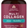 Ancient Nutrition Collagen Pills for Joint Support, Multi Collagen Capsules 45 Ct, Joint + Mobility, Supports Joints, Skin & Nails, Exercise Recovery, Paleo and Keto Friendly, Gluten Free