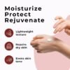 611oM-9PwvL._SL1500_.jpg Plant-Based Anti Aging Hand Cream with SPF Protection | Hand Cream for Dry Cracked Hands | Bakuchiol, Dragonfruit, Shea Butter, Sandalwood & Vitamin C for Dry Hands | Wrinkle Help |