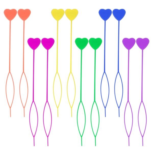 12pcs Quick Beader for Hair Braids Loading Beads Braid Stringer Ponytail Maker Plastic Hair Tail Beading Tools Kit for Kids Girls (Colorful)