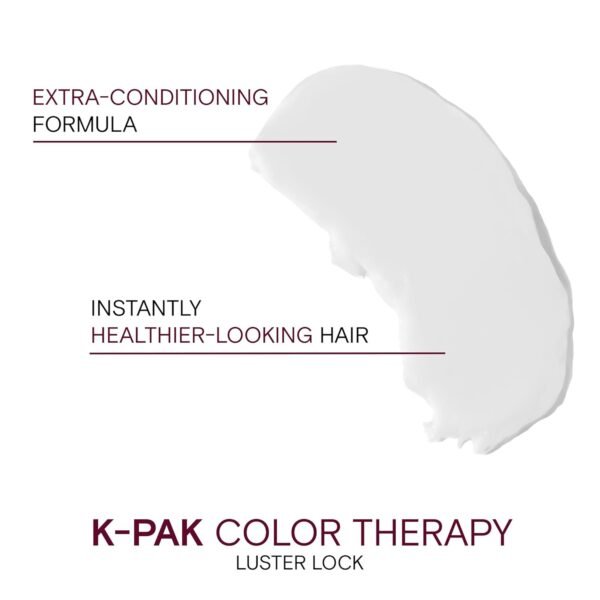 Joico K-PAK Color Therapy Luster Lock Instant Shine & Repair Treatment | For Color-Treated Hair | Boost Color Vibrancy | Repair Breakage | With Keratin & Argan Oil