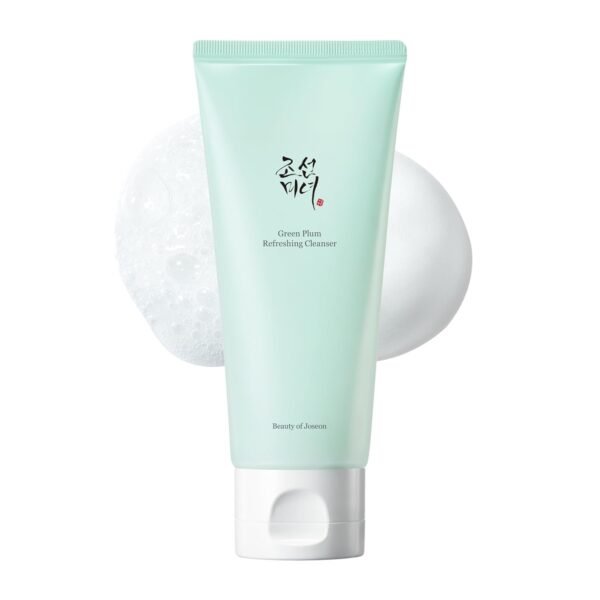 Beauty of Joseon Green Plum Refreshing Cleanser Gel Type Deep Pore Cleansing, Acne Face Wash, Blackhead Remover for All Skin Types, Korean Skincare 100ml, 3.38 fl.oz