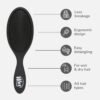 612cLhDpodL._SL1500_.jpg Wet Brush Original Detangler Hair Brush, Black Frost - Ultra-Soft IntelliFlex Bristles - Detangling Brush Glides Through Tangles For All Hair Types (Wet Dry & Damaged Hair) - Women & Men