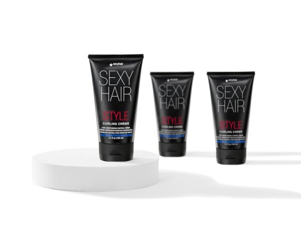 SexyHair Style Curling Crème Curl Moisturizing Control Crème | Light Control | Maintains Moisture and Combats Frizz