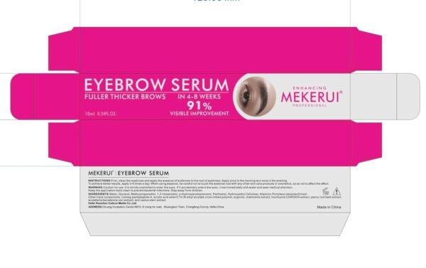 Say Goodbye to Sparse Lashes! Mekerui Eyelash Serum, Backed by a Precise Formula, Clinically Proven to Reshape Long and Dense Eyelashes.