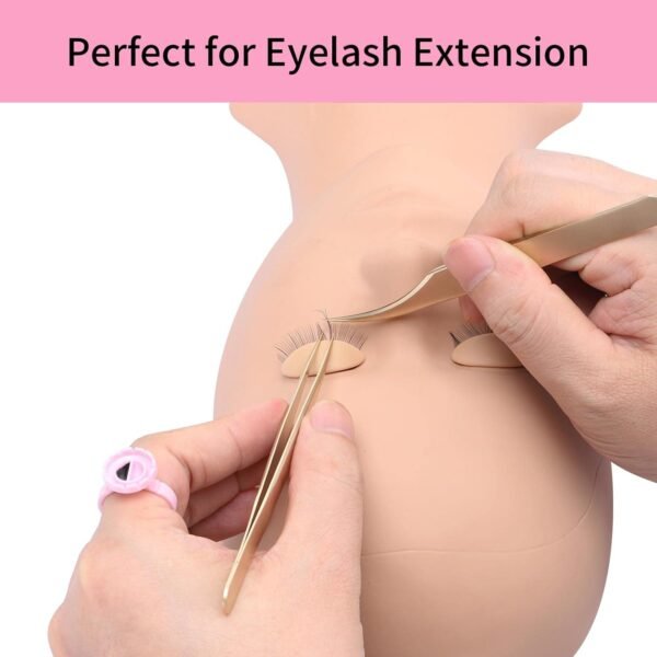 612rJ5I7fPL._SL1500_.jpg 300 Pcs Glue Rings Smart Glue Holder for Eyelash Extensions, Easy Fanning Glue Cups for Volume Lashes, Pink