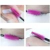 612zphTrPFL._SL1000_.jpg G2PLUS 100PCS Disposable Eyelash Brushes, Rose Mascara Wands Applicator Makeup Kits, Eyelash Spoolies Brushes for Eyelash Extensions and Eyebrows