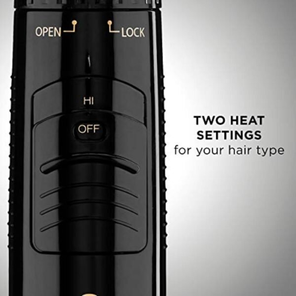 613Kk5hQmbL._AC_SL1500_.jpg Conair 2-in-1 Hot Air Curling Combo, Includes 1.5-inch Curl Brush and 1-inch Aluminum Bristle Brush