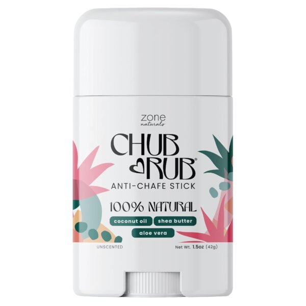 613RE4EeeNL._SL1500_.jpg Zone Naturals Chafing Stick - 100% Natural Chub Rub Stick - Friction Defense Anti Chafing Stick Reduces Rubbing and Irritation - 1.5 Ounce