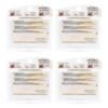 Andrea Two of a Kind False Lashes 53 - Black, Natural Look, Comfortable, Full Volume Fake Eyelashes for Glamorous Eyes, 4 Pack