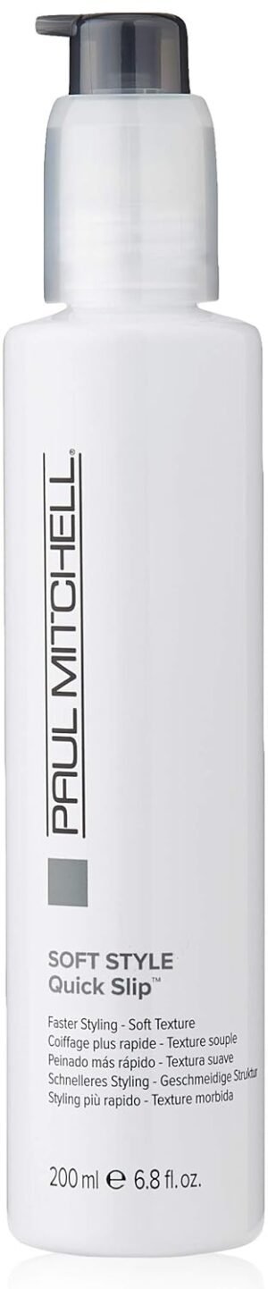 Paul Mitchell Quick Slip Styling Cream, Faster Styling + Soft Texture, For All Hair Types, 6.8 fl. oz.