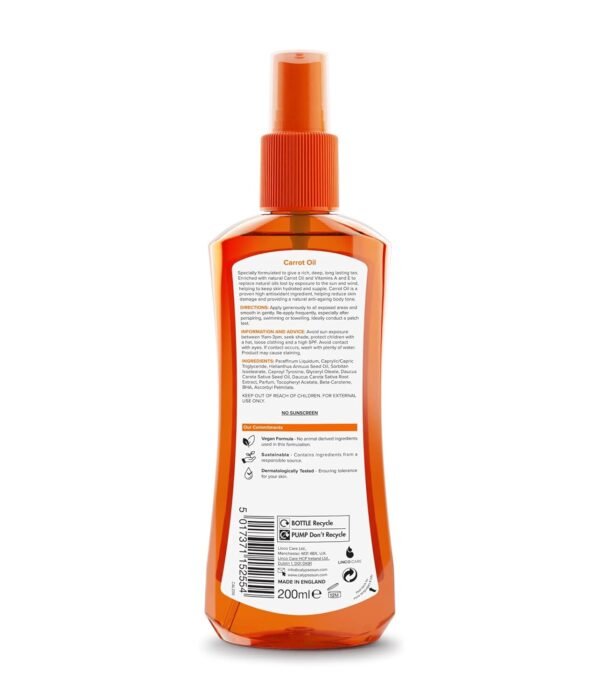 Original Carrot Oil With Tan Extender 220ml/6.7Fl Oz