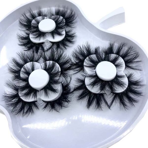 6148So4bNL._SL1000_.jpg HBZGTLAD 9 pairs Natural Long False Eyelashes 25mm 5d Mink Eyelashes Thick Full Strip Lashes Luxury Makeup Dramatic Lashes 3D Mink Lashes (KD-111)