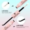 6144TSSkUhL._SL1500_.jpg VAVALASH Lash Bond and Seal Cluster Lash Glue Individual Lashes Glue for DIY Lash Extensions Long Retention Strong Hold 48-72 Hours Waterproof Lash Bond for Lash Clusters(5ml+5ml)