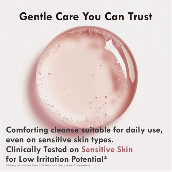 Red Bean Body Wash- Korean Gentle Exfoliating & Hydrating Cleanser, Visibly Smooths Skin Texture - Sensitive Skin Tested - Peptides & HA, Vegan & Cruelty-Free - 8.45 fl oz