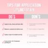 614900Y-U5L._SL1500_.jpg Lip Stain - Lip Liner Stain, Long Lasting Peel Off Lip Stain, Natural Peel Off Lip Liner Stain with Tweezer, Easy to Use, Waterproof, Smudge-proof, Transfer-proof, Nude Pink