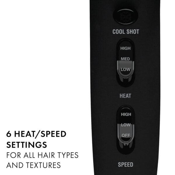 614H4sEMLGL._SL1500_.jpg HOT TOOLS Professional Ceramic Rainbow Hair Dryer - Fast Drying Blow Dryer with Quiet Operation and Ion Technology for Long-Lasting and Shinier Hair - 1875 Watts