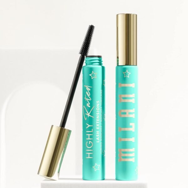Milani Tubing Mascara, Highly Rated Lash Extensions Tubing Mascara Black for Added Length and Lift, Shea Butter to Nourish and Condition Lashes, Viral Tik Tok Products