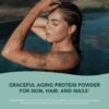 615eCtEHWLL._AC_SL1200_.jpg AMANDEAN Marine Collagen Peptides Powder. 500g Wild-Caught Hydrolyzed Fish Collagen Supplement. Type 1 & 3 Collagen Protein. 18 Amino Acids for Skin, Hair, Nails.