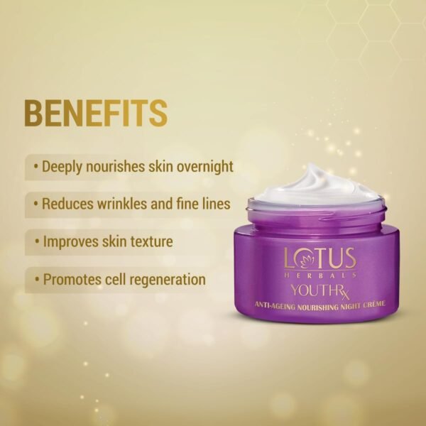 Lotus Herbals Youthrx Anti Ageing Nourishing Night Creme(50 g)