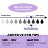 615vycbVqcL._SL1500_.jpg Lash Bond and Seal Waterproof for Extensions Cluster Lash Glue Eyelash Clusters Adhesive Long-Lasting Single Eyelash Glue(Black,10ML)