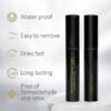 616Gp9xWtiL._SL1500_.jpg EMEDA 2 PCS Black Eyelash Glue False Eyelash Glue Super Strong Hold Professional Adhesive Best Black Adhesive Latex Free