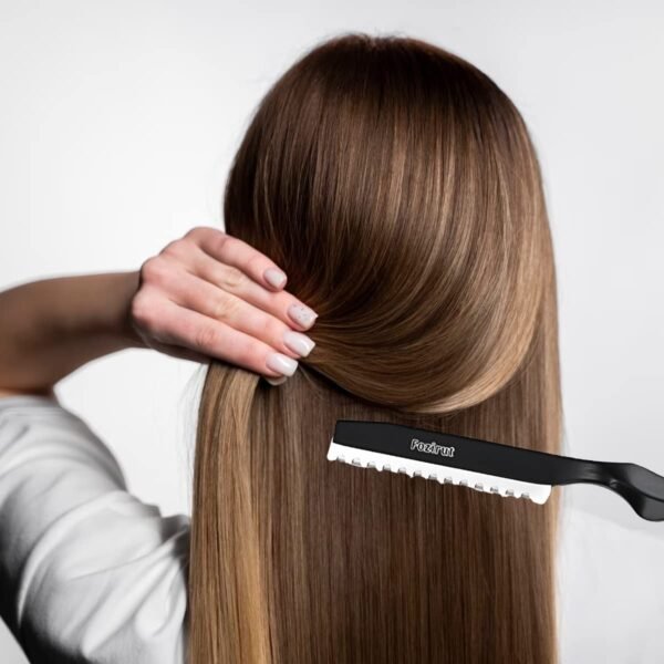 616O5hzV0yL._SL1200_.jpg Barber Hair Cutting Scissors Set, Fozirut Professional Haircut Scissors Thinning Shears Straight Edge Razor Barber Accessories Hair Trimming Kit, Hairdresser Tools Haircutting Shears Pro for Men Women