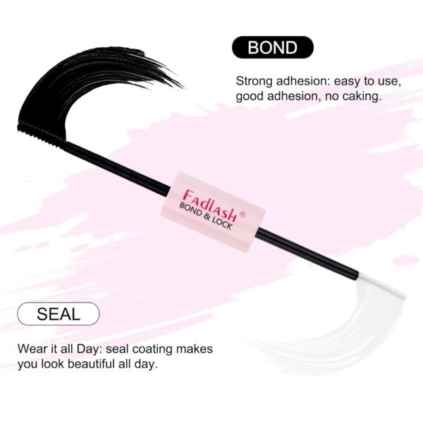 617ilbUULL._SL1500_.jpg Lash Bond and Seal Cluster Lashes Glue DIY Lash Extension Kit Lash Clusters Glue Individual Lashes Strong Hold 48-72 Hours DIY Eyelash Extension Kit Suitable for Sensitive Eyes