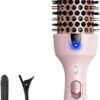 617T5lEeplL._AC_SL1500_.jpg Wavytalk Thermal Brush, Blowout Express 1.5 Inch Negative Ion Thermal Round Brush Creates Blowout Look Makes Hair Shinier & Smoother, Dual Voltage, Easy to Use (Pink)