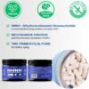 NMNH (NMN Supplement Alternative) Nicotinamide Riboside & TMG - NAD Supplement for Anti-Aging - 60 Capsules