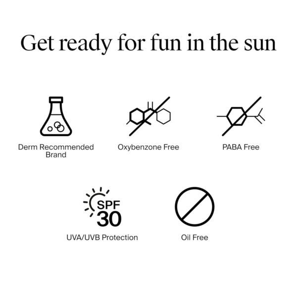 Neutrogena Sunscreen Lotion Beach Defense SPF 30, 6.7 fl oz, Face and Body Sunscreen, Oil Free, Fast Absorbing, Oxybenzone Free Sun Care