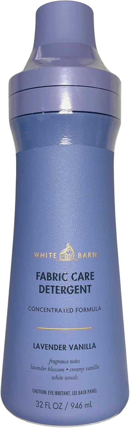 Bath & Body Works Lavender Vanilla Fabric Care Fragrance Laundry Detergent