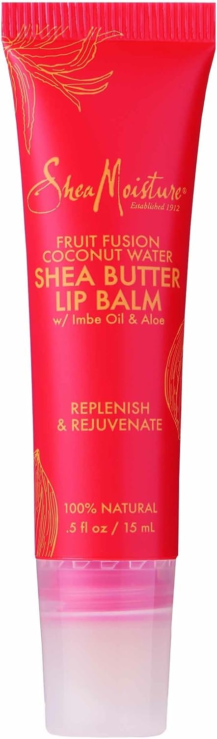 618mNY1QH7L._AC_SL1500_.jpg Shea Moisture Fruit Fusion Coconut Water Butter Lip Balm Care for Unisex, 0.5 Ounce
