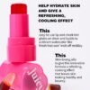 6194iPElGRL._SL1200_.jpg Multi-Use Water Jelly Tint Stick Sheer Lip & Cheek Stain Finish, 3-In-1 Cheek Blush & Eyeshadow & Lip Tinted Long-Lasting Moisture - 1,000+ Swipes Per Stick (# 04, 0.32oz)