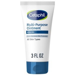 6197KGNixNL._SL1500_.jpg CETAPHIL Healing Ointment, 3 oz, For Dry, Chapped, Irritated Skin, Heals and Protects, Soothes Cracked Hands and Chapped Lips, Hypoallergenic, Fragrance Free