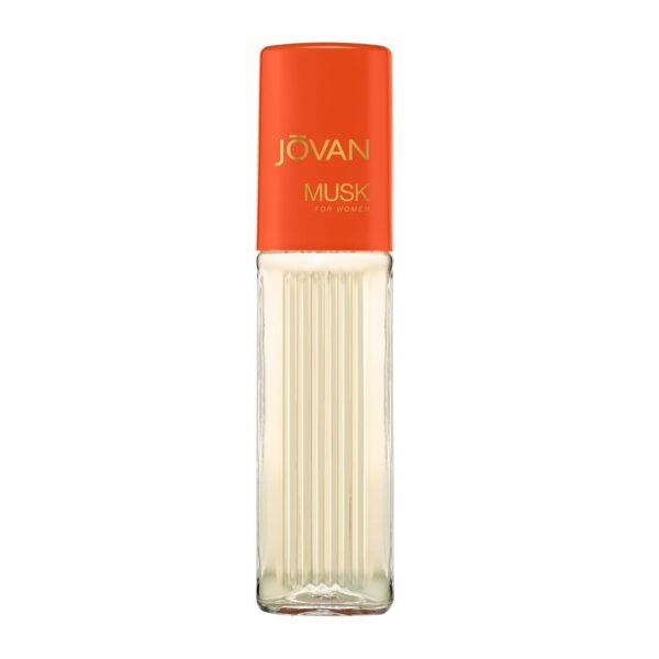Jovan Musk for Women Eau de Cologne Spray 2 fl oz (Pack of 1), Notes of Jasmine, Amber, and Neroli, Women's Fragrance, Long Lasting, Everyday Fragrance, Travel Size
