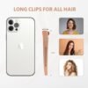619VTyDBAKL._SL1500_.jpg Sndyi 6pcs Neutral Sectioning and Styling Clips - Non-Slip Duck Billed With Silicone Band for Salon, Hairdresser, Barber Use