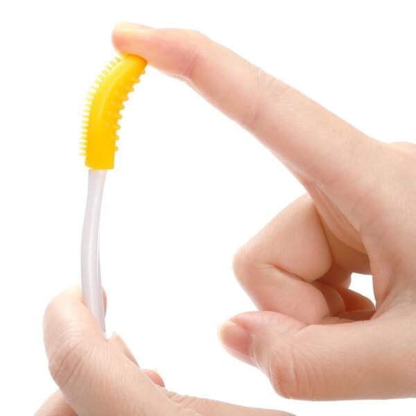 100 Pack Lip Scrub Brushes, Double Sided Silicone Exfoliating Lip Brush, Soft Lip Facial Cleaning Scrubber Tool for Smoother and Fuller Lip Appearance