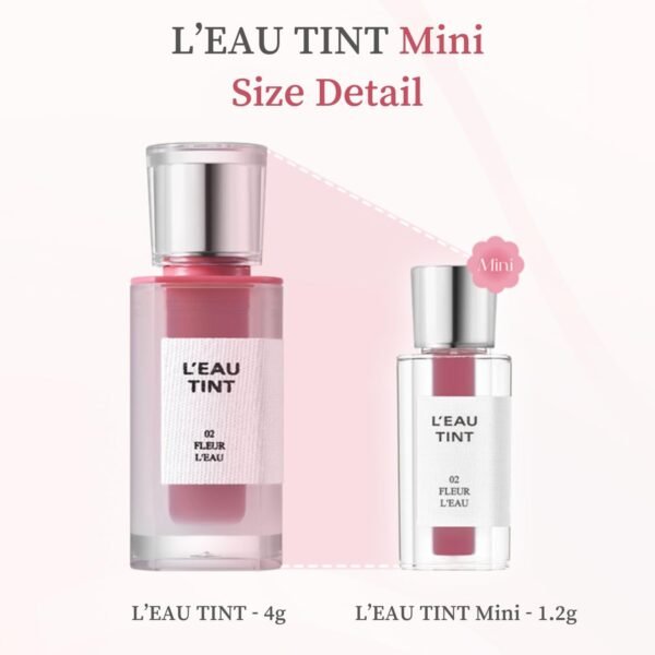 619r7iKZOSL._SL1500_.jpg BBIA L’EAU Tint – Glossy & Glow Lip Stain, Watery Lip Tint, Non-Sticky, High Shine Finish, Long-lasting, Moisturizing, Lightweight, Natural, Daily Use, Vegan, Korean Lip Makeup (05 PEONY L'EAU - MINI)