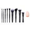 e.l.f. Ten Out Of Ten Brush Set, 10 Piece Brush Kit, Brushes For Face Makeup, Eyes, Brows & More, Made With Synthetic Bristles, Vegan & Cruelty-Free