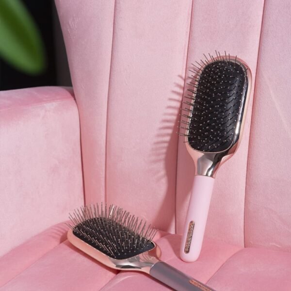 61AJWnoj0jL._SL1000_.jpg Hair Brush for Thick Curly Thin Long Short Wet or Dry Hair Adds Shine and Makes Hair Smooth Hair Comb Paddle Hair Brush for Men Women Kid
