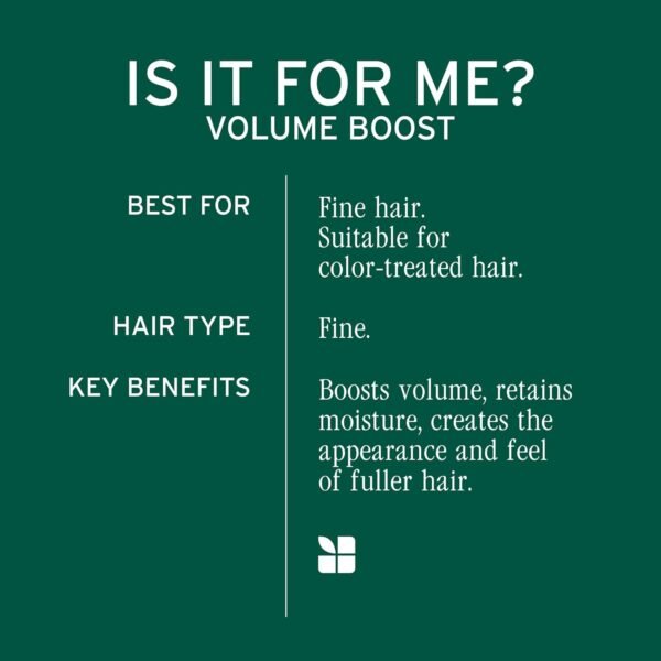 Biolage Volume Boost Conditioner - Weightless Moisture, Shine & Volume, For Fine Hair, Soy Protein & Polymers, Vegan & Paraben-Free